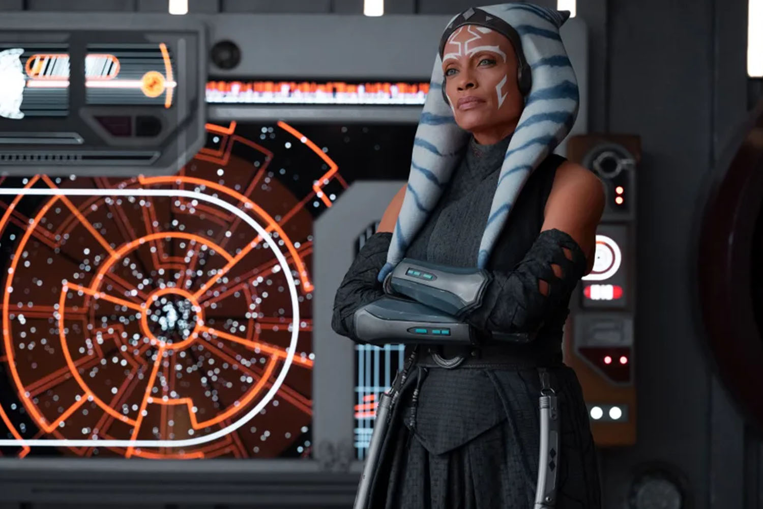 Rosario Dawson em 'Ahsoka.'